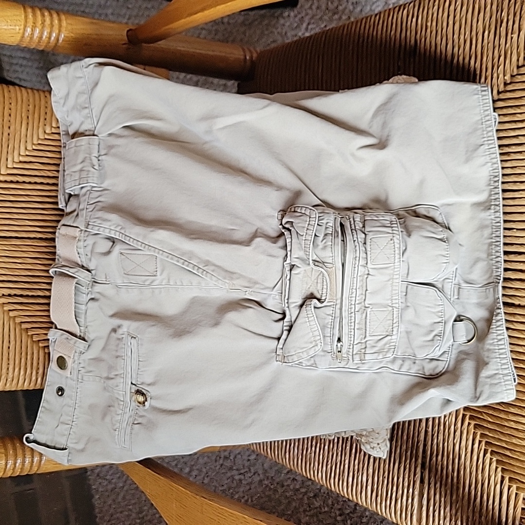 Orvis Khaki Cargo Shorts , Size 36